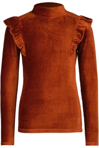 4President velvet longsleeve Ivy brandy brown